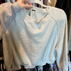 Free People White Sweater